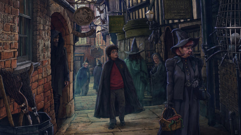 GEEK’ART – La saga Harry Potter, mise en images par Vladislav Pantic !