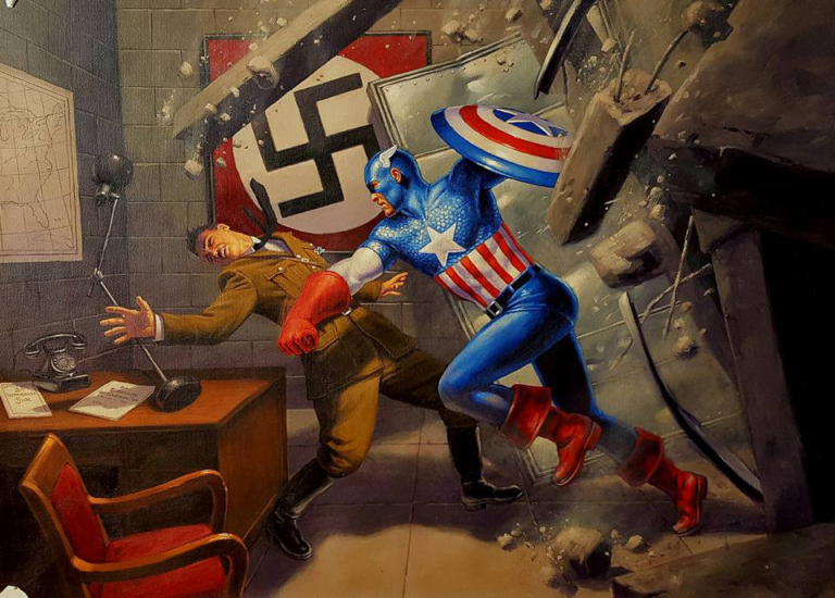 La politique dans les comics: Captain America et Hitler